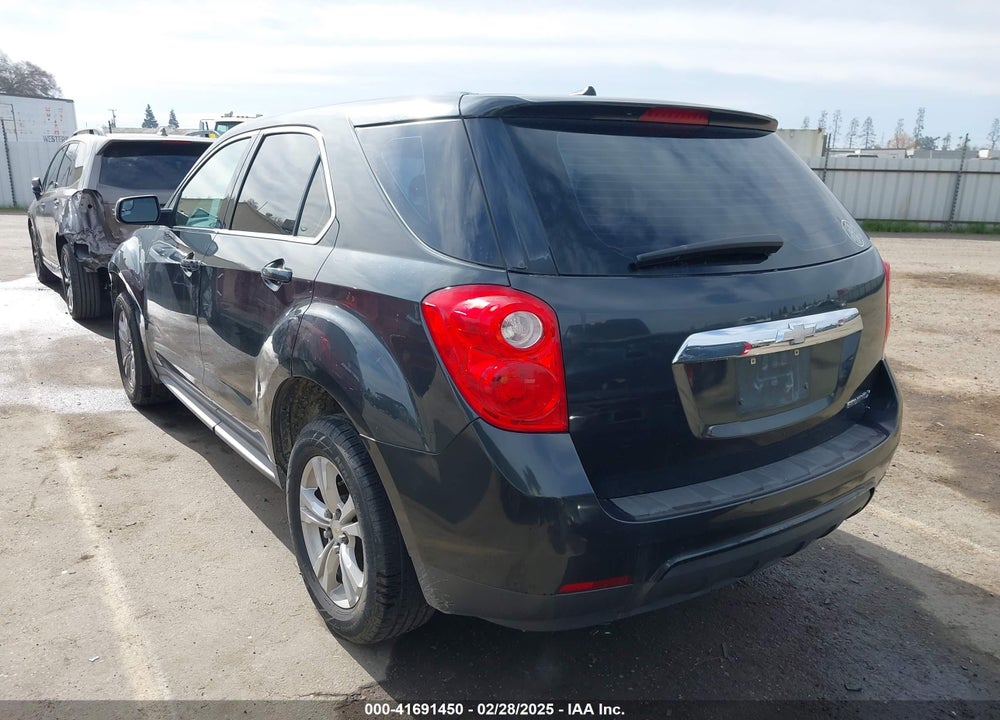 2012 CHEVROLET EQUINOX LS VIN: 2GNALBEK2C1300947