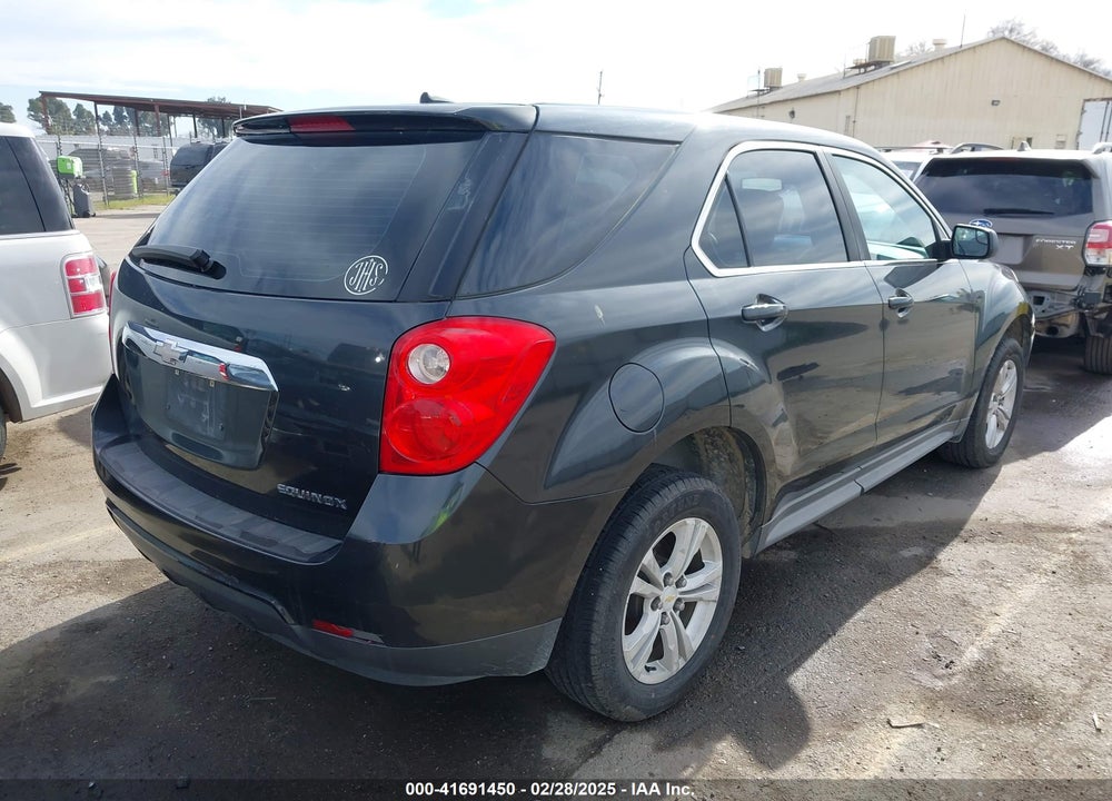 2012 CHEVROLET EQUINOX LS VIN: 2GNALBEK2C1300947