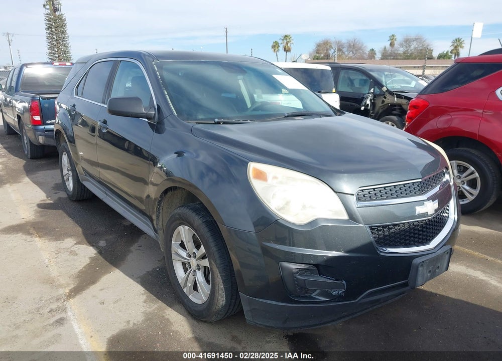 2012 CHEVROLET EQUINOX LS VIN: 2GNALBEK2C1300947
