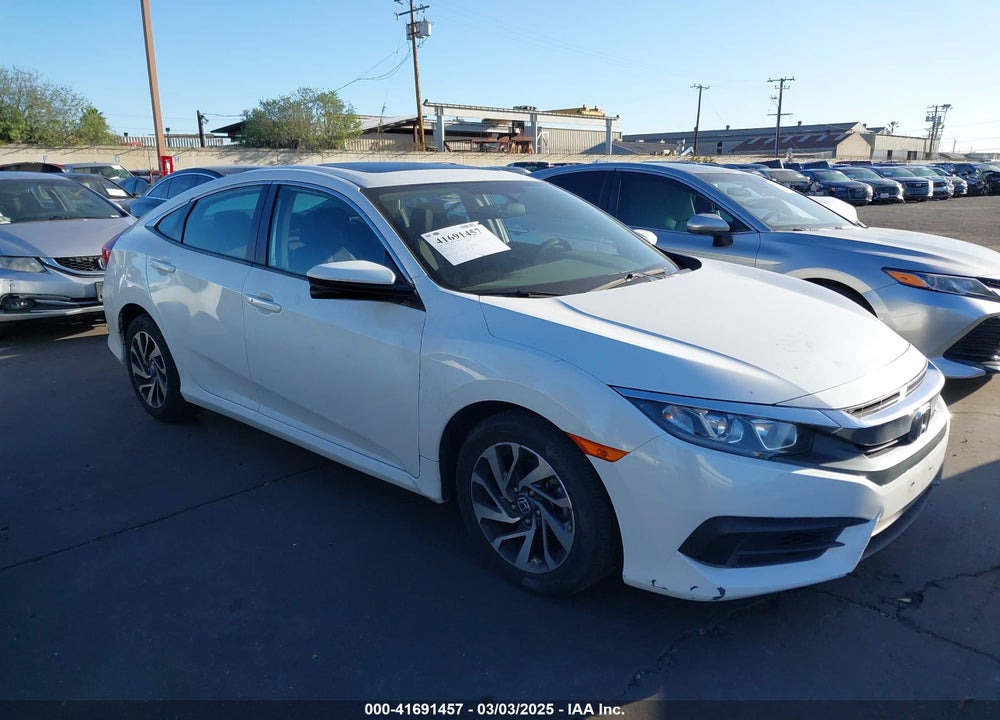 2018 HONDA CIVIC EX VIN: 2HGFC2F75JH513339