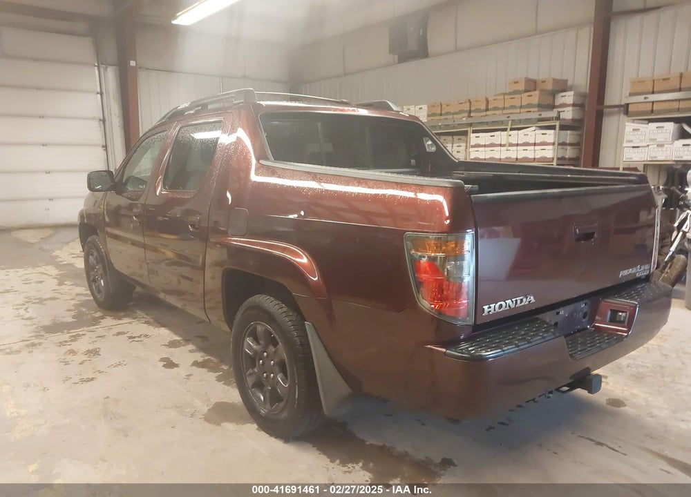 2007 HONDA RIDGELINE RTX VIN: 2HJYK163X7H550649