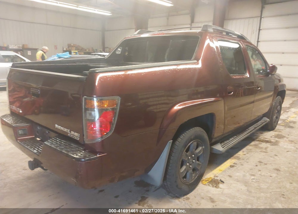2007 HONDA RIDGELINE RTX VIN: 2HJYK163X7H550649