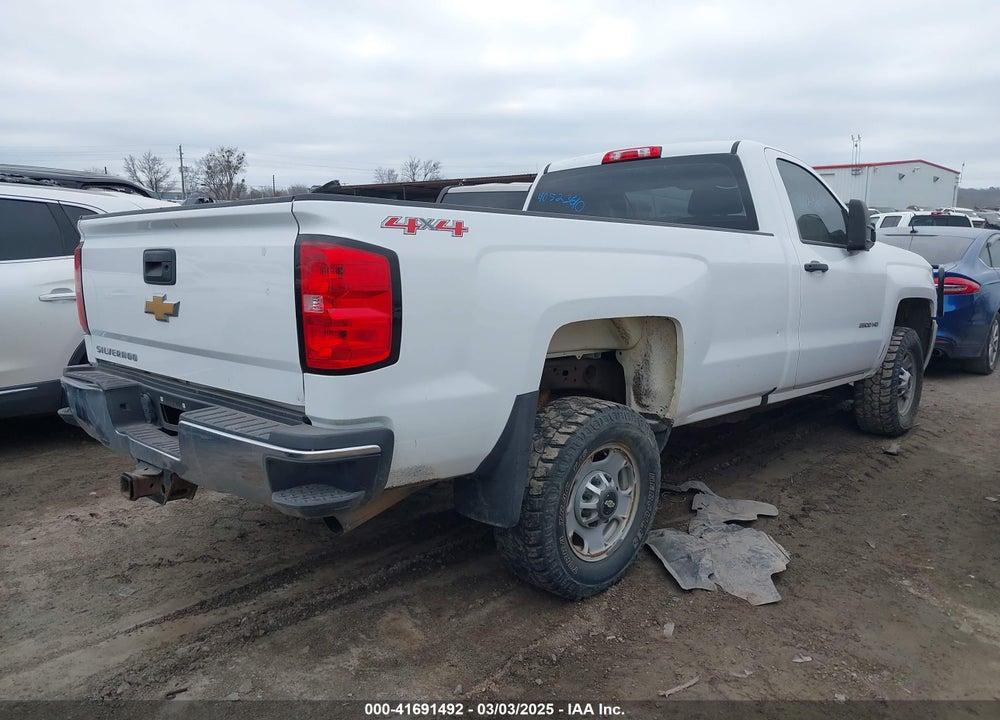 2017 CHEVROLET SILVERADO VIN: 1GC0KUEG7HZ253590