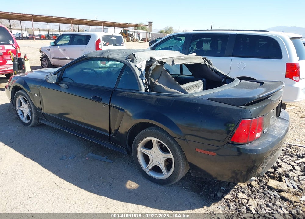 2000 FORD MUSTANG GT VIN: 1FAFP45X7YF127930