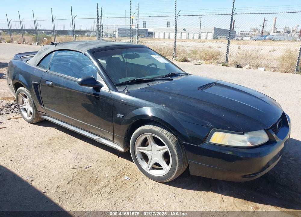 2000 FORD MUSTANG GT VIN: 1FAFP45X7YF127930