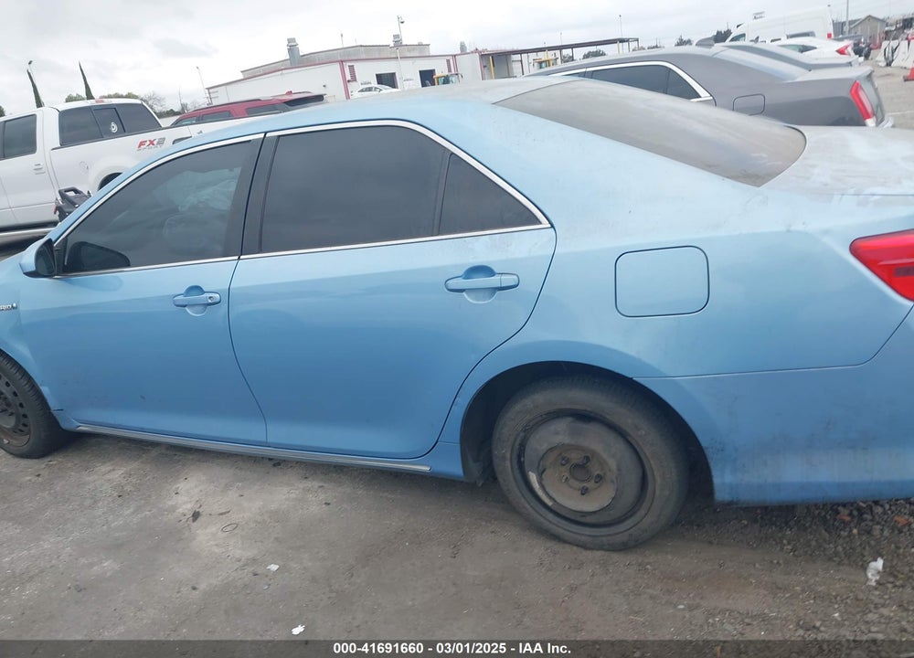2012 TOYOTA CAMRY HYBRID VIN: 4T1BD1FK9CU015441
