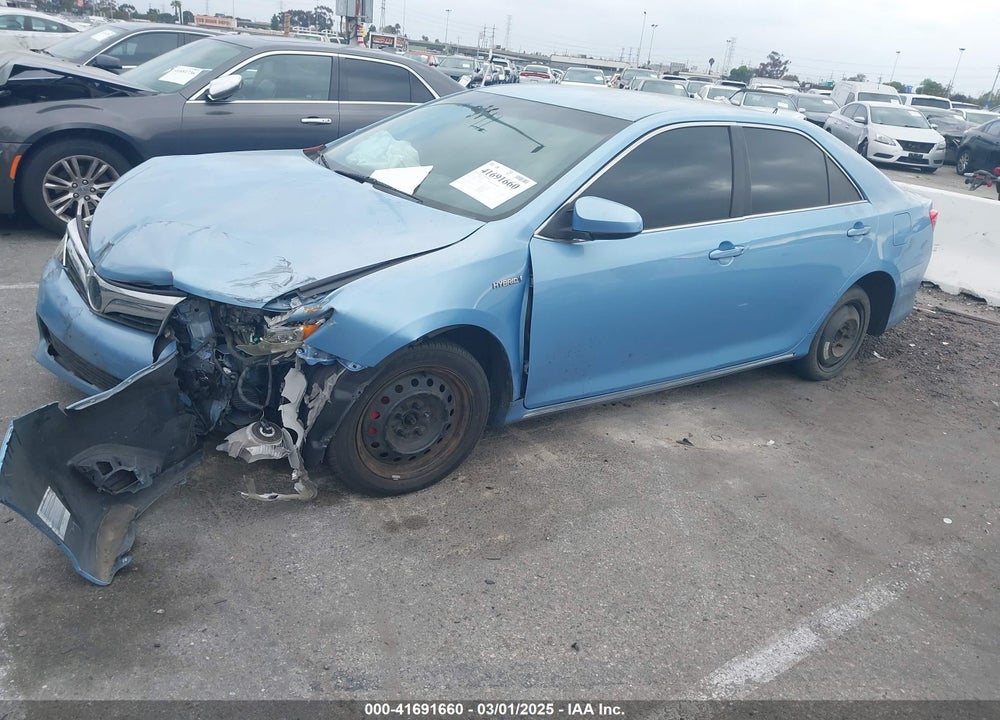 2012 TOYOTA CAMRY HYBRID VIN: 4T1BD1FK9CU015441