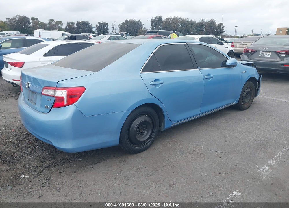 2012 TOYOTA CAMRY HYBRID VIN: 4T1BD1FK9CU015441