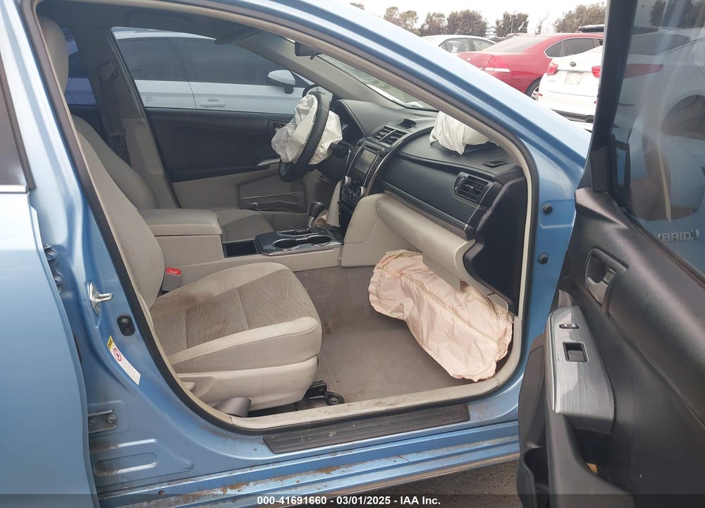 2012 TOYOTA CAMRY HYBRID VIN: 4T1BD1FK9CU015441