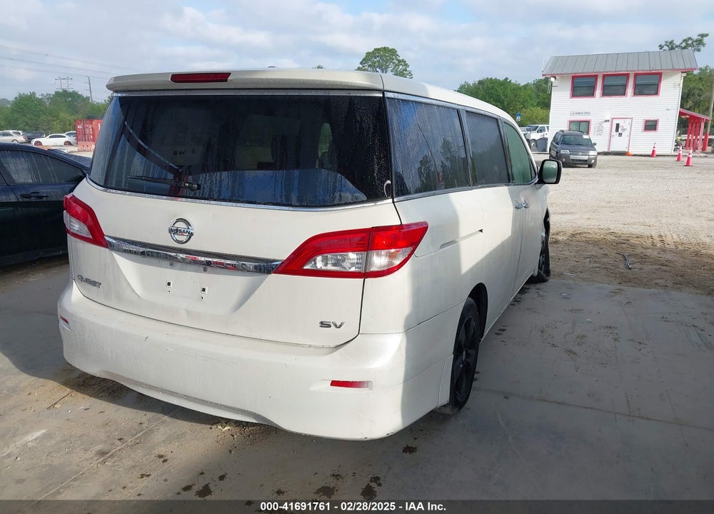2014 NISSAN QUEST VIN: JN8AE2KP4E9105188