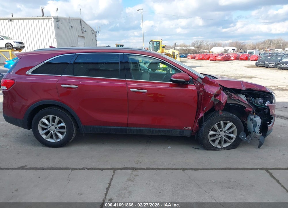 2016 KIA SORENTO 2.4L LX VIN: 5XYPGDA37GG023130