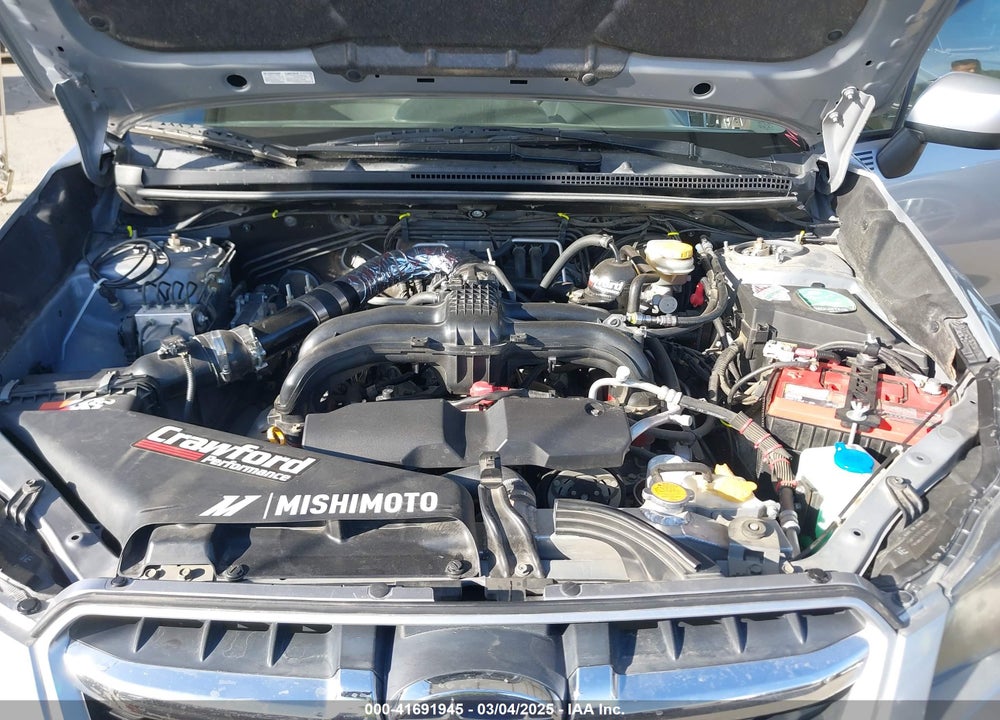 2013 SUBARU IMPREZA VIN: JF1GPAG61D2866204