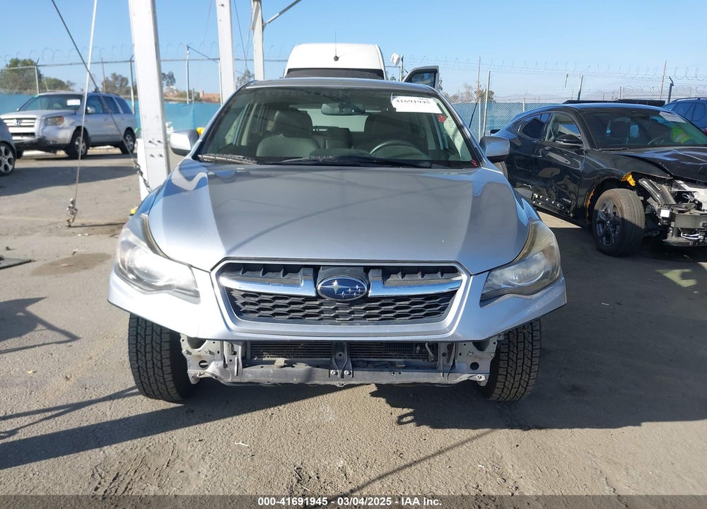 2013 SUBARU IMPREZA VIN: JF1GPAG61D2866204
