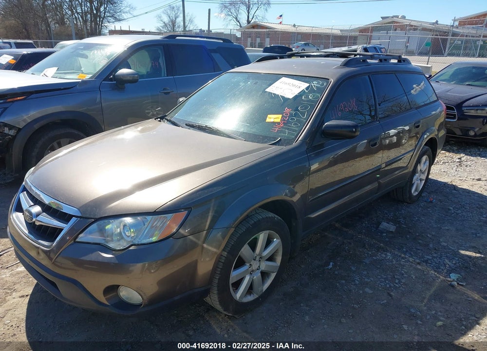 2008 SUBARU OUTBACK 2.5I/2.5I L.L. BEAN EDITION VIN: 4S4BP61C687332037