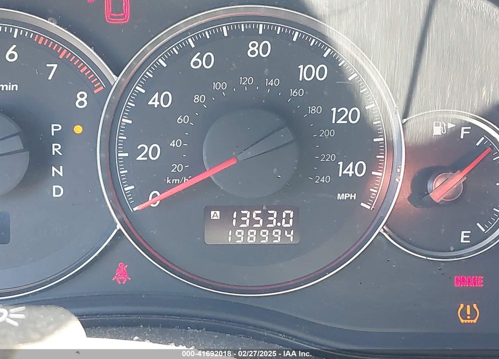2008 SUBARU OUTBACK 2.5I/2.5I L.L. BEAN EDITION VIN: 4S4BP61C687332037