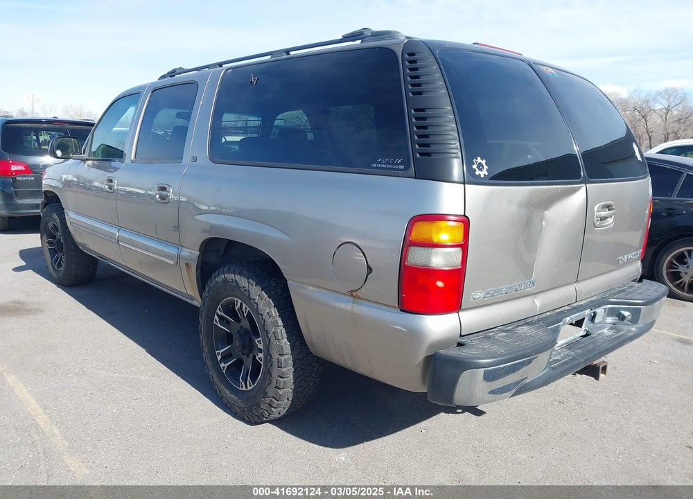 2001 CHEVROLET SUBURBAN 1500 LT VIN: 3GNFK16T41G147888