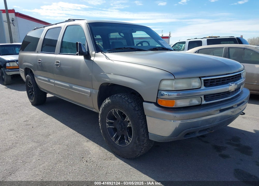 2001 CHEVROLET SUBURBAN 1500 LT VIN: 3GNFK16T41G147888