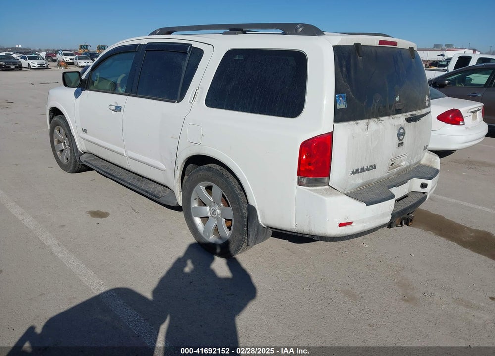 2008 NISSAN ARMADA VIN: 5N1BA08C88N604250