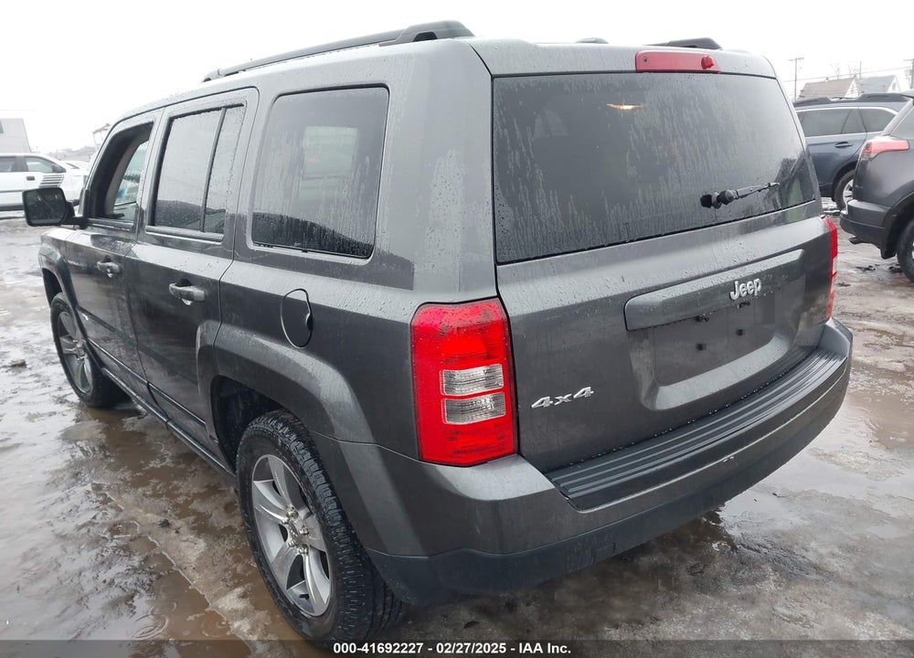 2016 JEEP PATRIOT VIN: 1C4NJRBB3GD552049