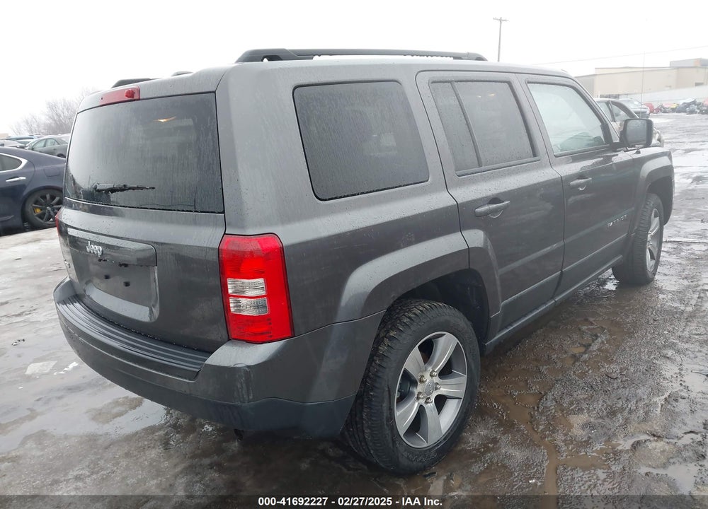 2016 JEEP PATRIOT VIN: 1C4NJRBB3GD552049