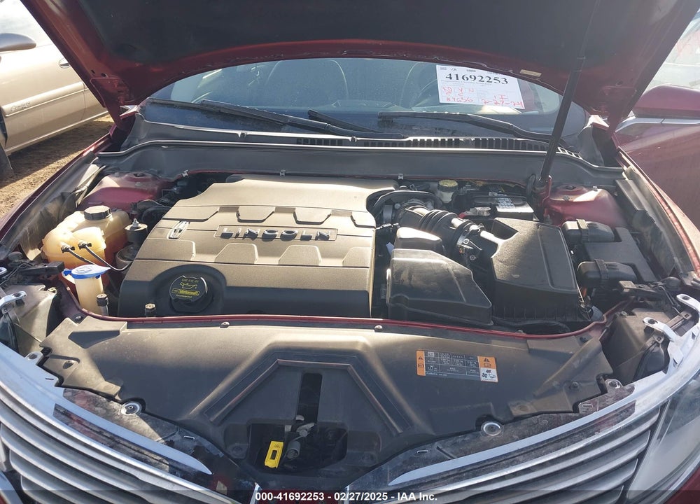 2013 LINCOLN MKZ VIN: 3LN6L2GK2DR800157