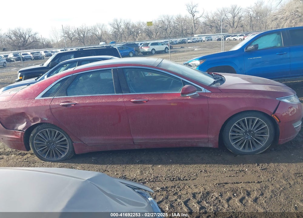 2013 LINCOLN MKZ VIN: 3LN6L2GK2DR800157