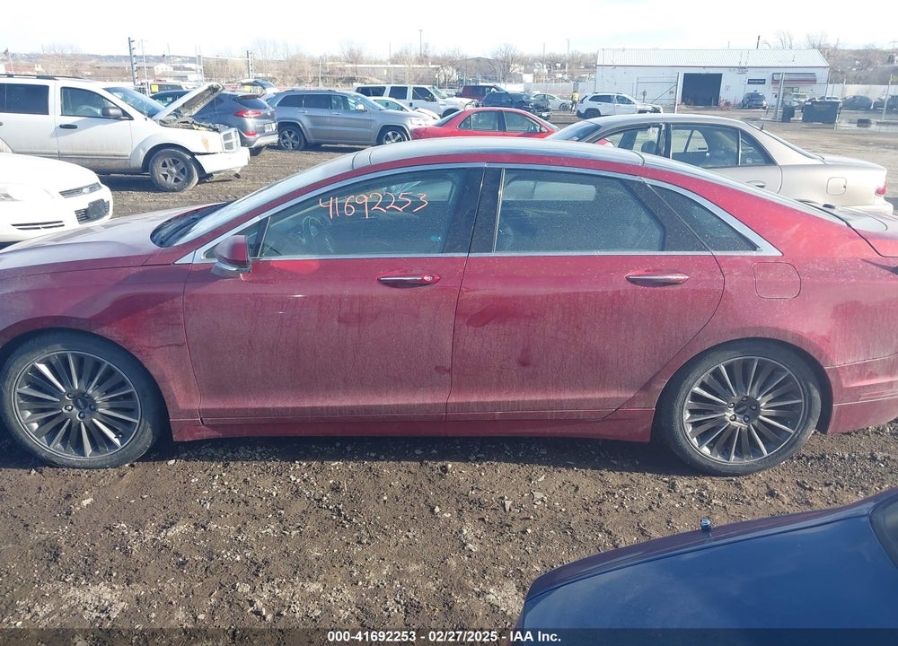 2013 LINCOLN MKZ VIN: 3LN6L2GK2DR800157