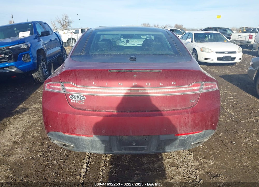 2013 LINCOLN MKZ VIN: 3LN6L2GK2DR800157