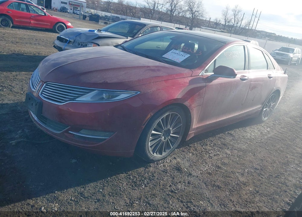 2013 LINCOLN MKZ VIN: 3LN6L2GK2DR800157