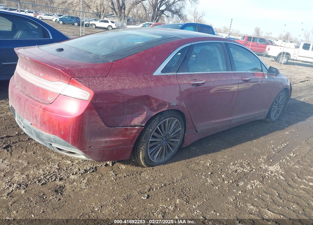 2013 LINCOLN MKZ VIN: 3LN6L2GK2DR800157