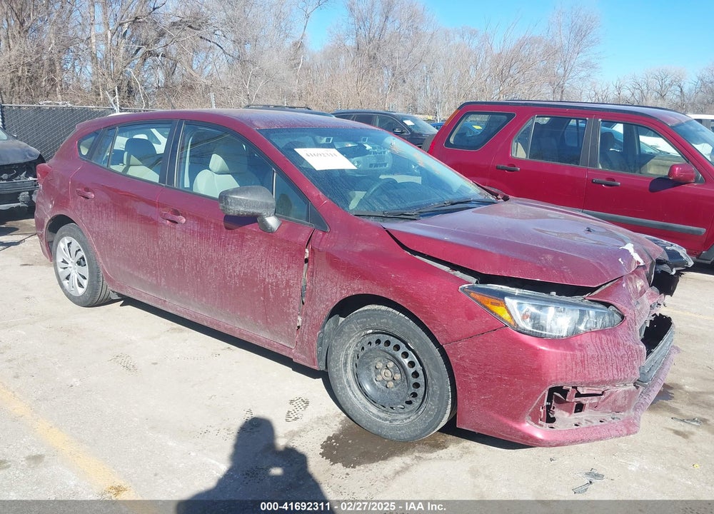 2020 SUBARU IMPREZA 5-DOOR VIN: 4S3GTAB61L3724277