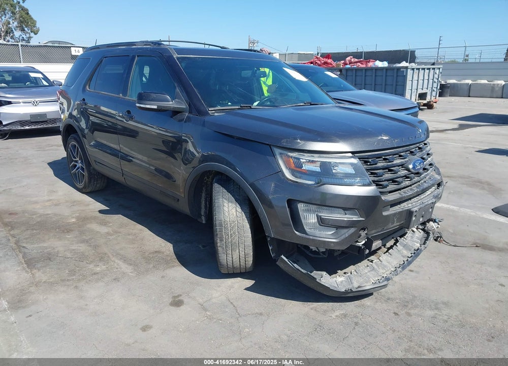 2017 FORD EXPLORER SPORT VIN: 1FM5K8GT8HGD55687