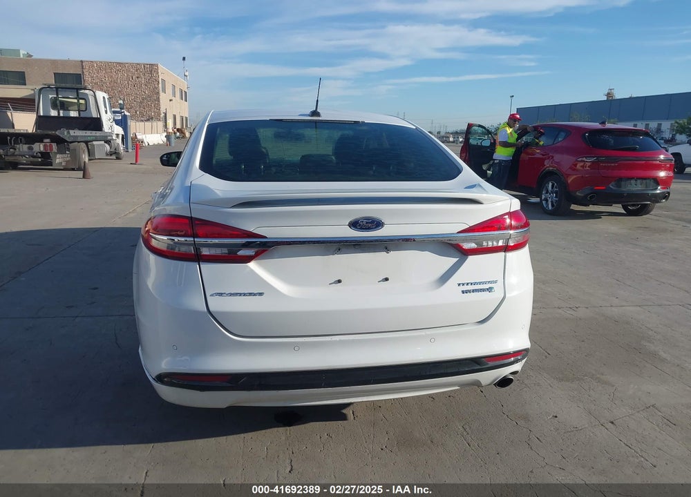 2018 FORD FUSION HYBRID VIN: 3FA6P0RU1JR116844