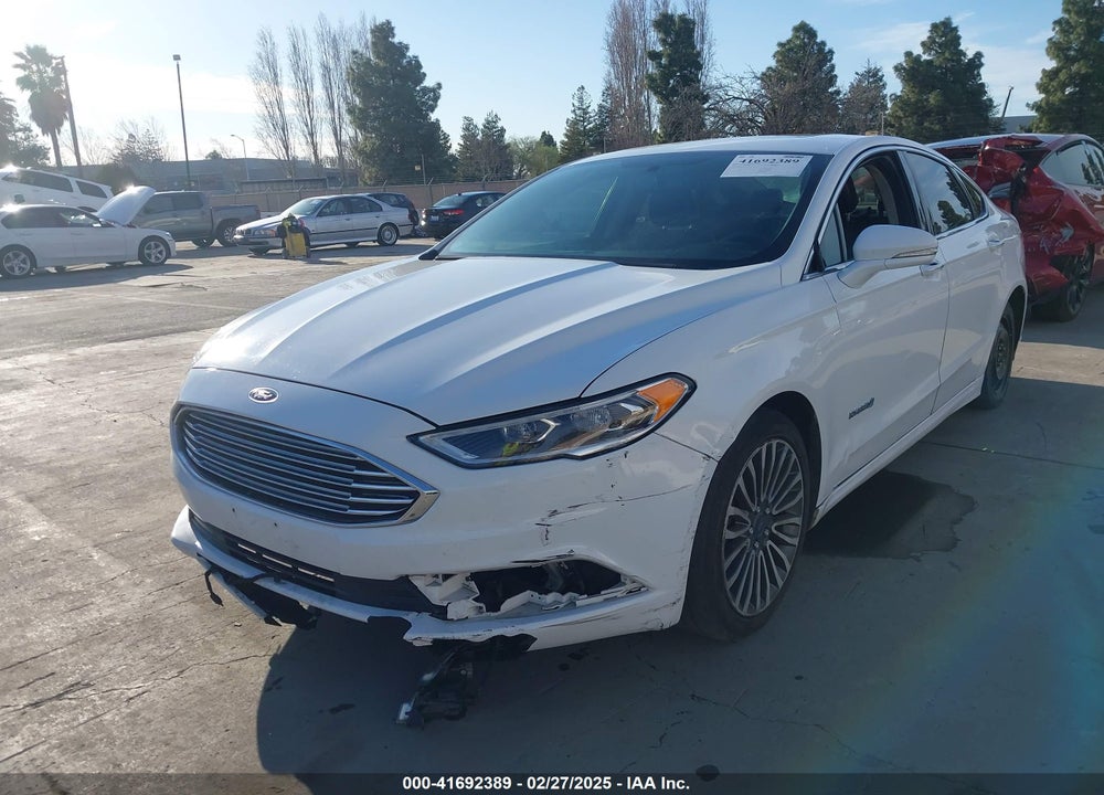 2018 FORD FUSION HYBRID VIN: 3FA6P0RU1JR116844