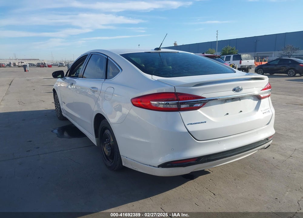 2018 FORD FUSION HYBRID VIN: 3FA6P0RU1JR116844