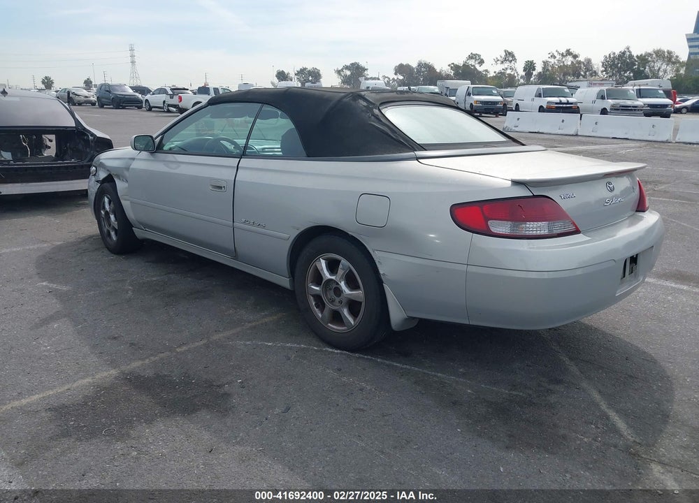 2001 TOYOTA CAMRY SOLARA SLE V6 VIN: 2T1FF28PX1C471926