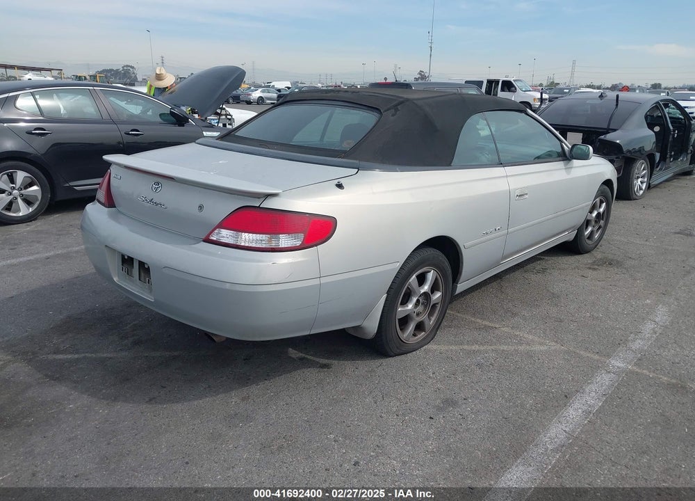 2001 TOYOTA CAMRY SOLARA SLE V6 VIN: 2T1FF28PX1C471926