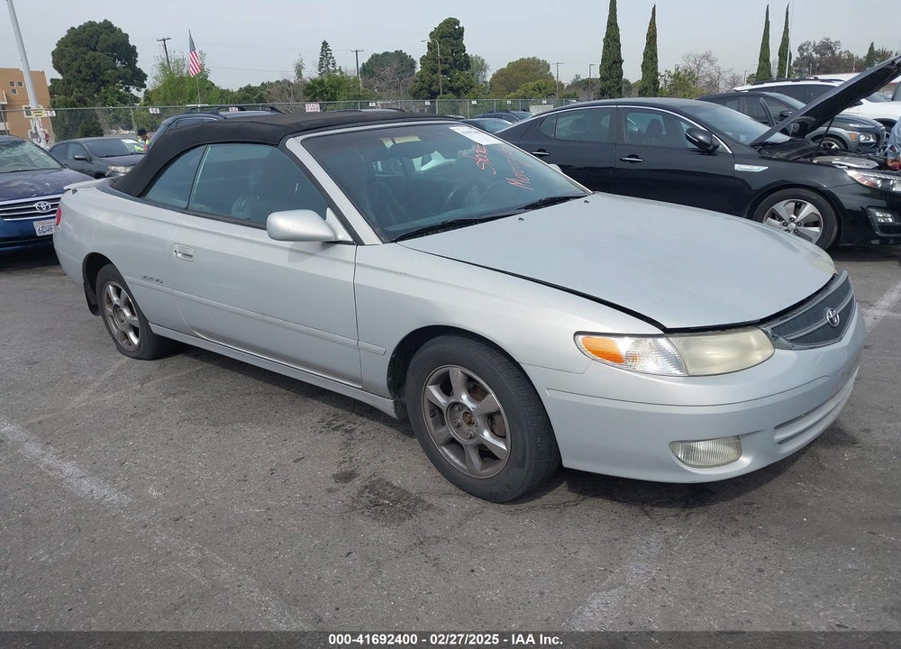2001 TOYOTA CAMRY SOLARA SLE V6 VIN: 2T1FF28PX1C471926