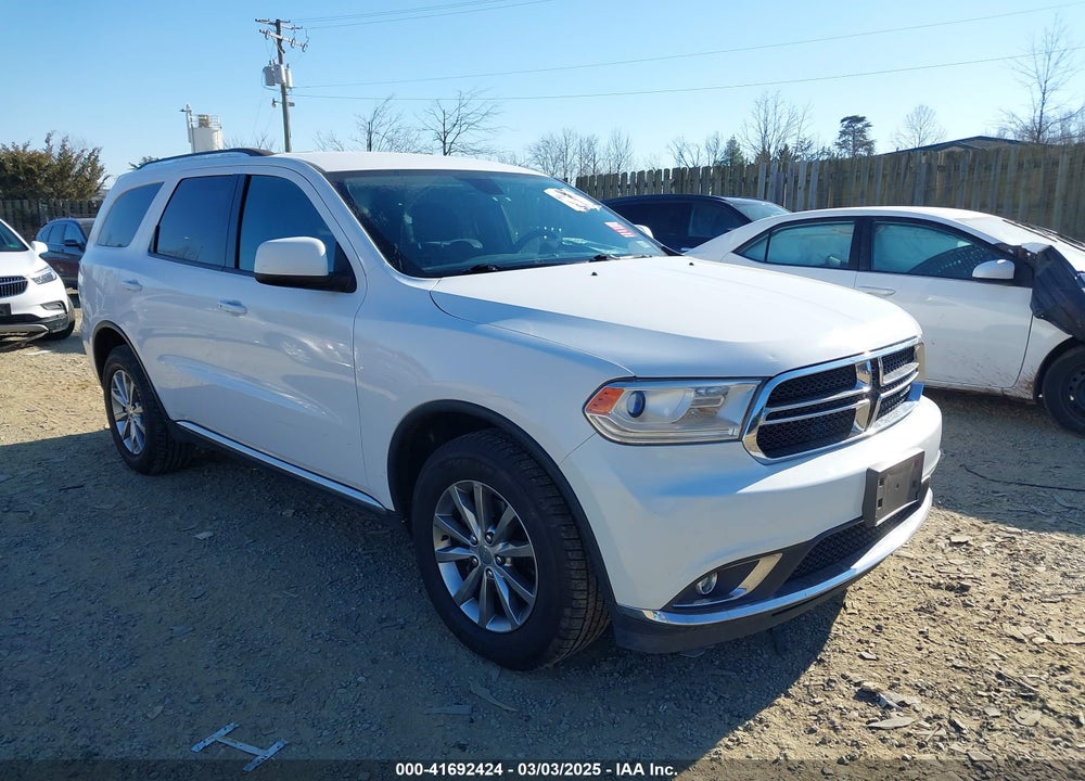 2018 DODGE DURANGO SXT AWD VIN: 1C4RDJAG2JC329778