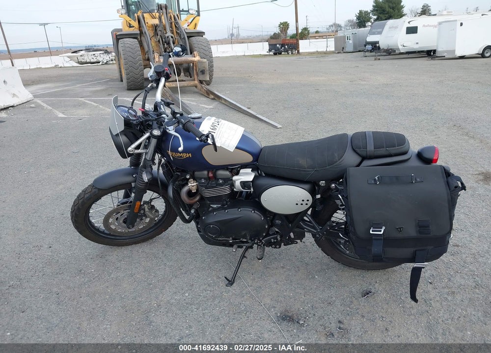 2022 TRIUMPH MOTORCYCLE STREET SCRAMBLER VIN: SMTD44G75NTAW6988