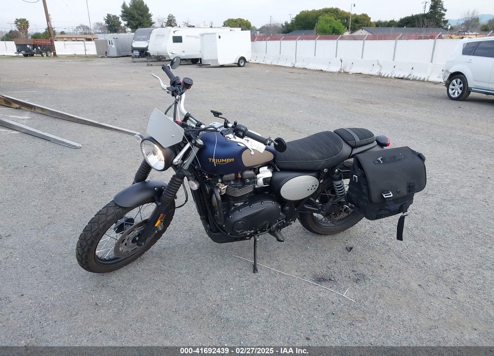 2022 TRIUMPH MOTORCYCLE STREET SCRAMBLER VIN: SMTD44G75NTAW6988