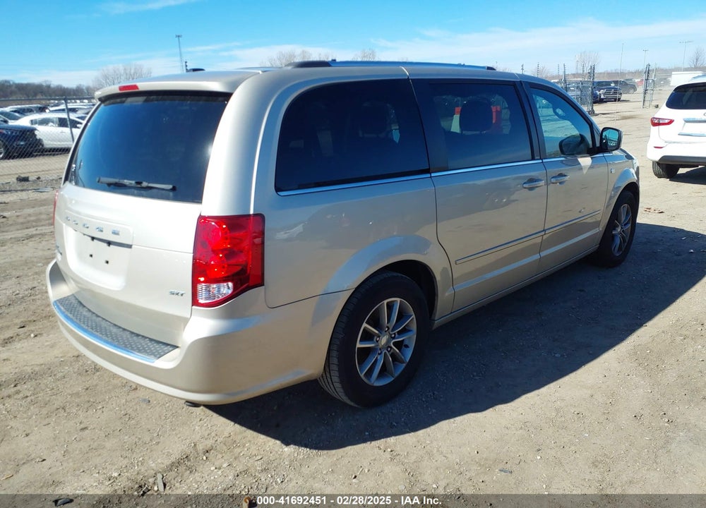 2014 DODGE GRAND CARAVAN SXT 30TH ANNIVERSARY VIN: 2C4RDGCG6ER339694