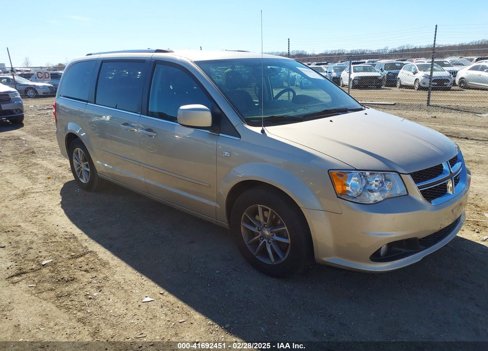 2014 DODGE GRAND CARAVAN SXT 30TH ANNIVERSARY VIN: 2C4RDGCG6ER339694
