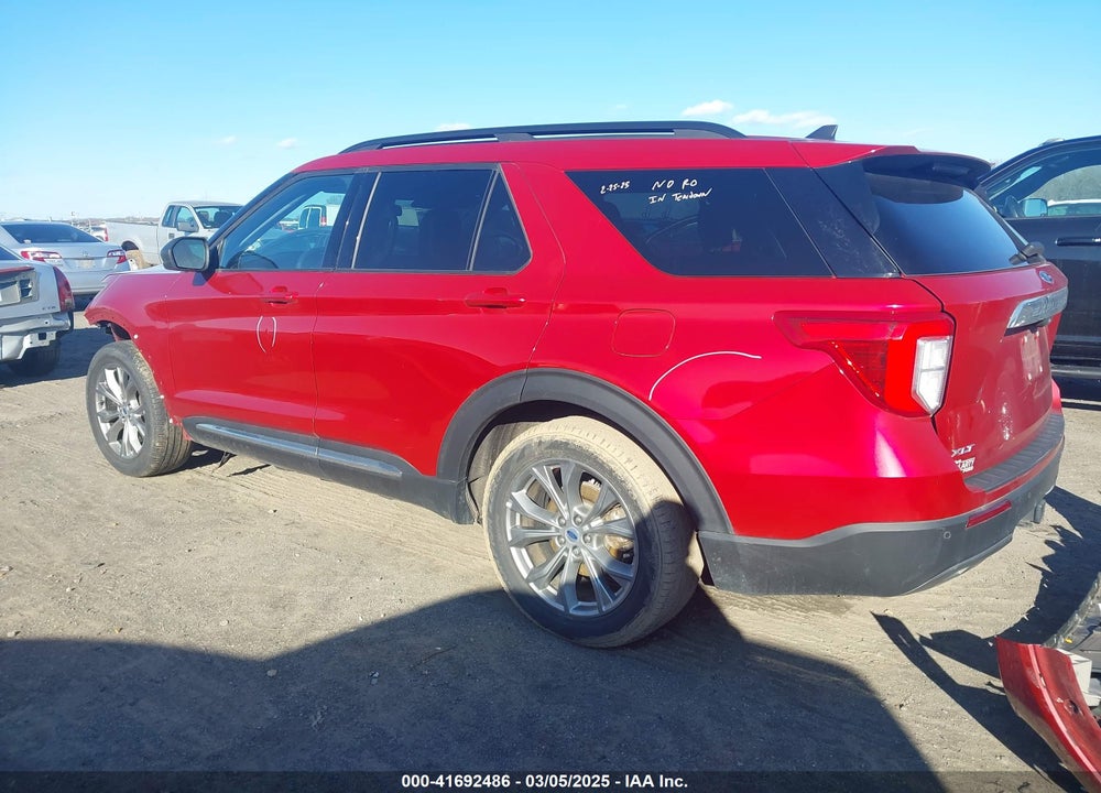 2022 FORD EXPLORER XLT VIN: 1FMSK7DH1NGC11567