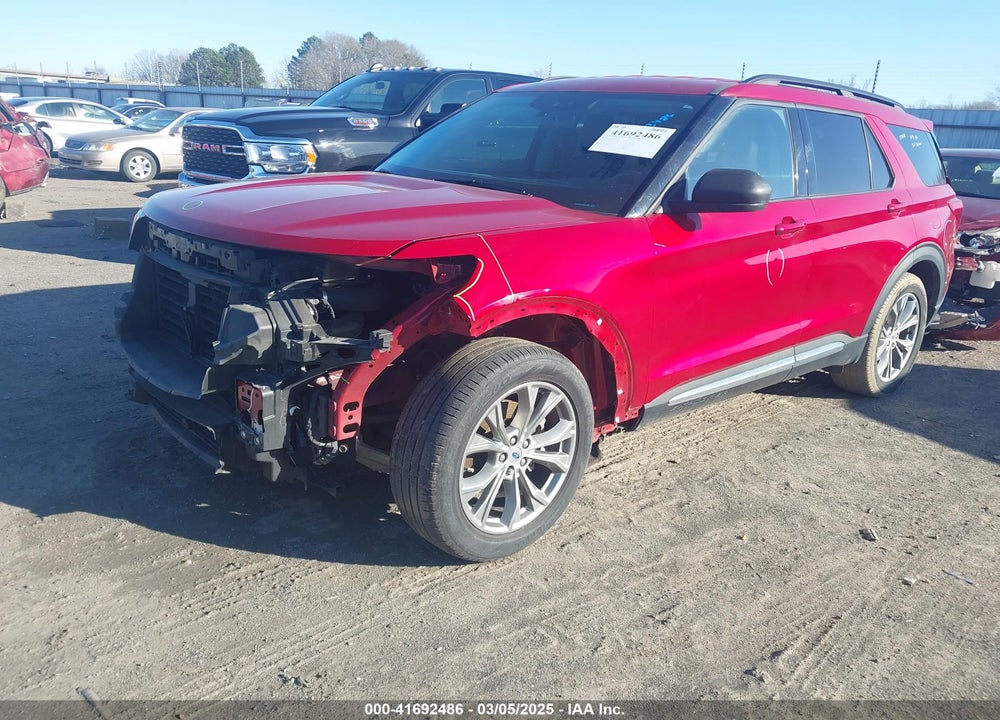 2022 FORD EXPLORER XLT VIN: 1FMSK7DH1NGC11567