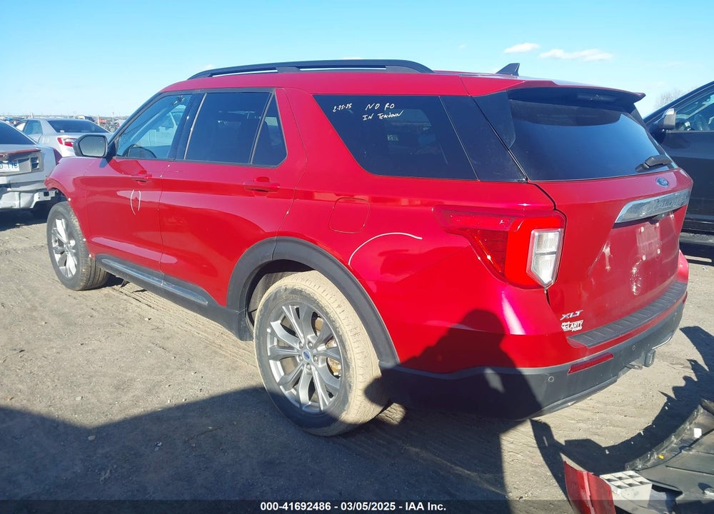 2022 FORD EXPLORER XLT VIN: 1FMSK7DH1NGC11567