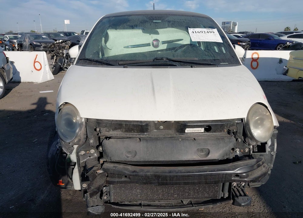 2012 FIAT 500 VIN: 3C3CFFBR6CT140124