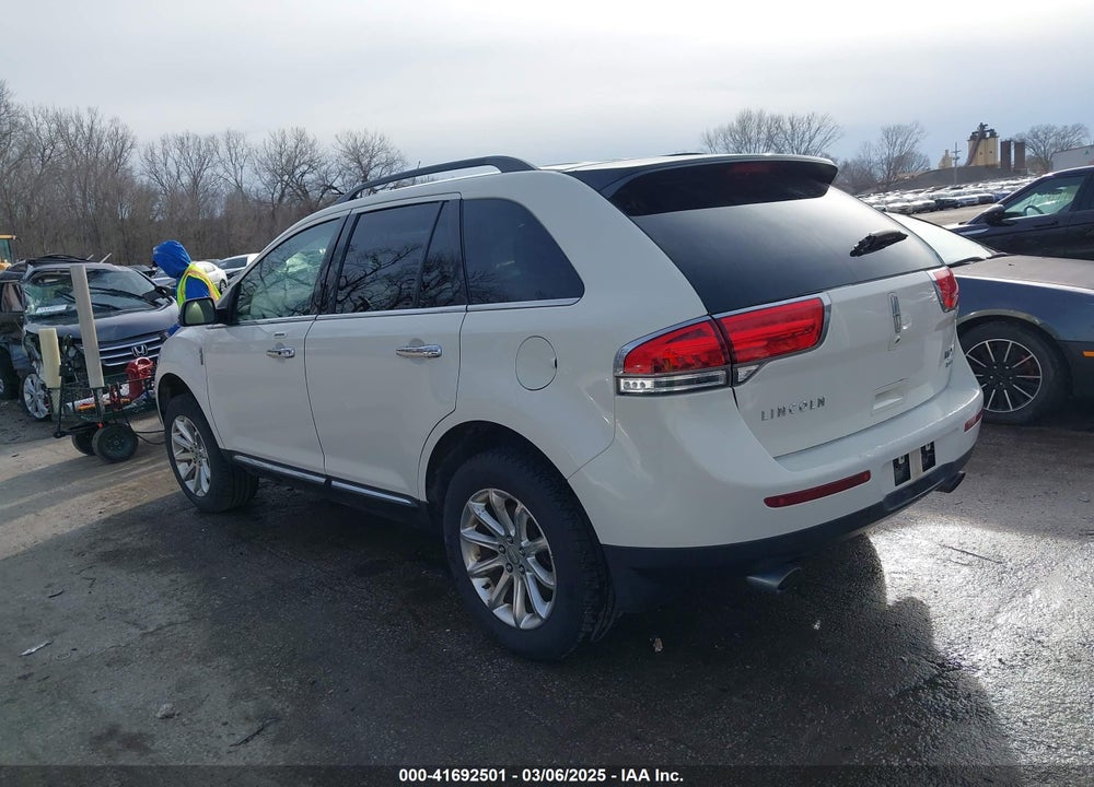 2013 LINCOLN MKX VIN: 2LMDJ8JK4DBL01534
