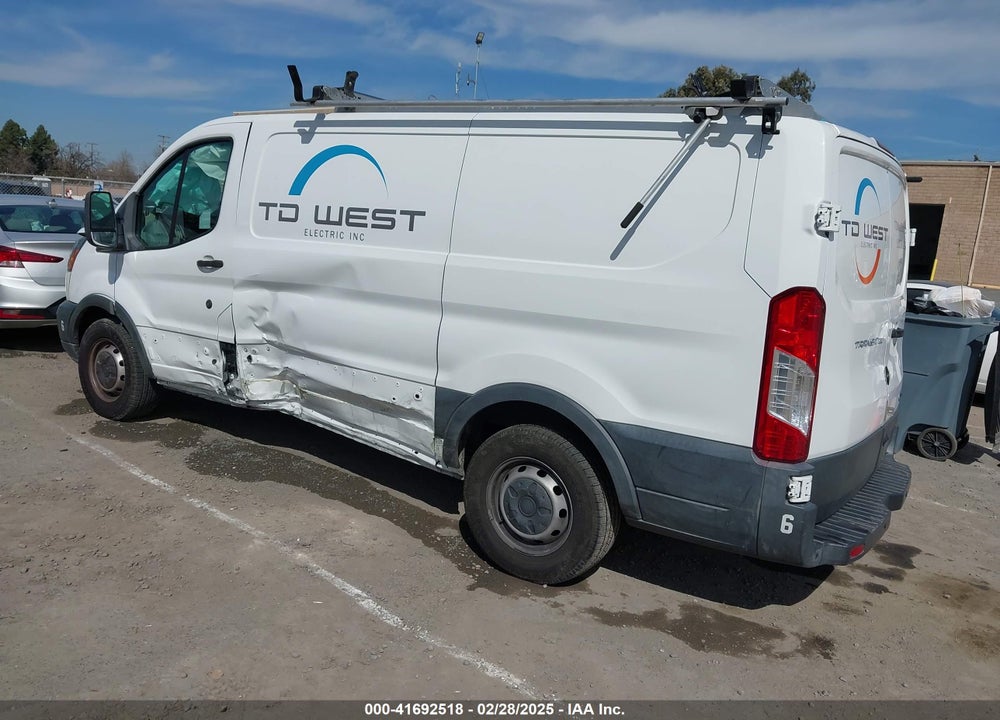 2018 FORD TRANSIT-150 VIN: 1FTYE1YM3JKA17401