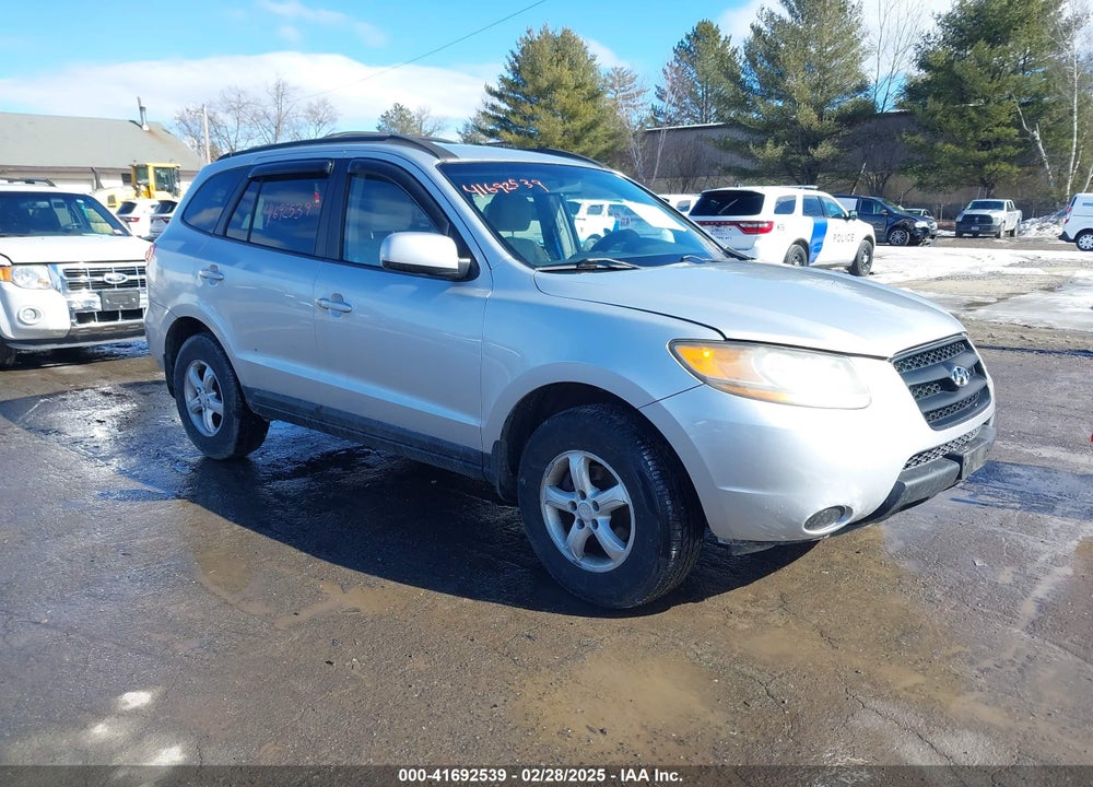 2008 HYUNDAI SANTA FE GLS VIN: 5NMSG73D58H182253